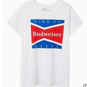1X 14W 16W Budweiser Patriotic Beer Tee Classic